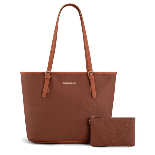 Montana West Women Tote Bag Large Leather Purses and Handbags for Women Top Handle Shoulder Satchel Hobo Bags MWC2-0282BR