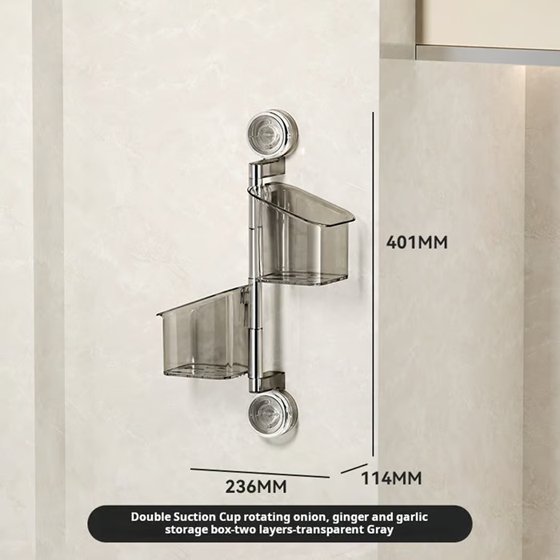Rotating Wall-mounted Storage Box