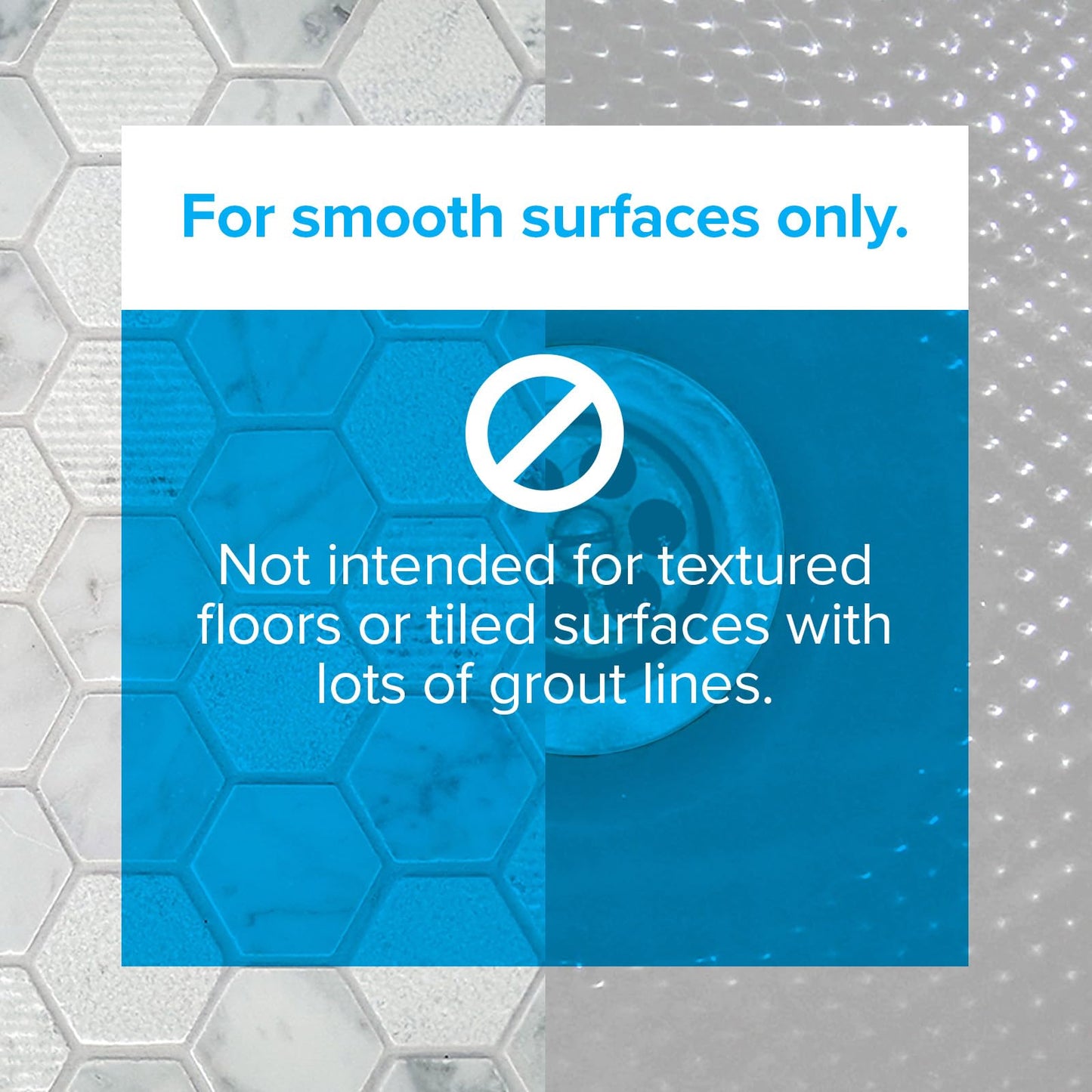 SlipX Solutions Power Grip Extra Long Bath Tub & Shower Mat 39x16, Wet Floor Non-Slip for Elderly & Kids Bathroom, 30% Longer Bathtub Mats, 200 Suction Cups, Drain Holes (1, Navy)