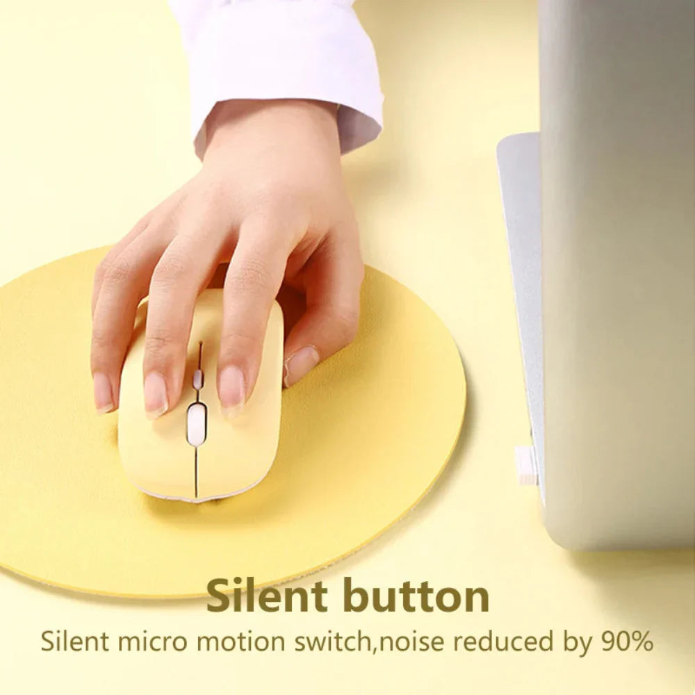 Colorful Wireless Bluetooth Silent Mouse