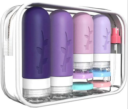 Travel Containers for Toiletries, 18pack TSA Approved Travel Size Containers for Toiletries