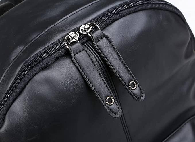 Leather Laptop Backpack – Scratch-Proof 15.6″ Carry